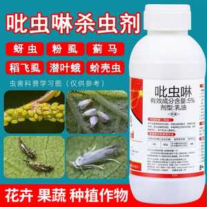 吡虫啉杀虫剂农药花卉果树蚜虫白粉虱蓟马专用药比虫林呲哔蚍虫灵