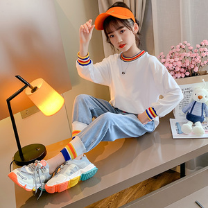 3到4至5女童6春天7女孩子8长袖套装9儿童10小学生春季衣服装11岁