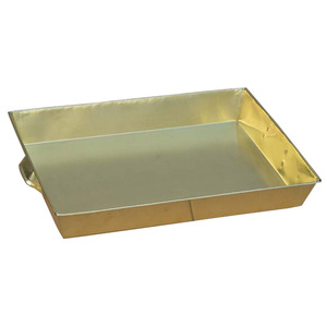 可定做防爆接油槽纯铜接油盆加油站油库卸油铜盆油槽子铝接油槽