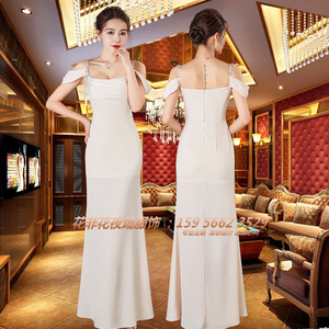 优雅酒店夜总会公司年会聚会礼仪迎宾晚礼服敬酒 夜场ktv佳丽小姐