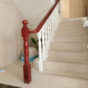 实木护栏阳台欧式