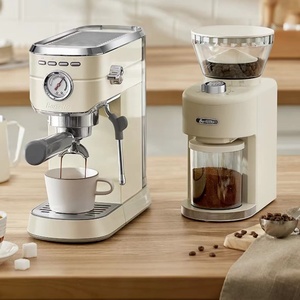 barsetto/百胜图咖啡机mini小钢炮意式半自动家用小型复古一体机