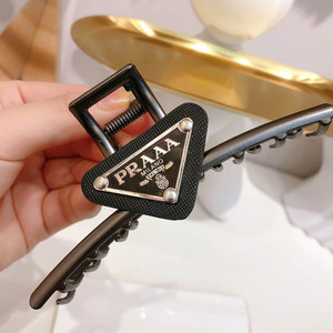 韩国大牌风p家大号发夹子抓夹鲨鱼合金发抓后脑勺马尾夹发饰头饰