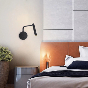 床头阅读灯护眼书房床前led简约极简北欧锦江酒店客房主卧室壁灯