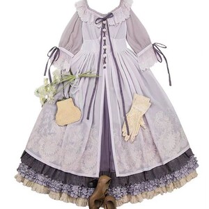 追忆似水年华春秋轻奢复古连衣裙提花中长裙年会奢华礼服名媛裙子0人