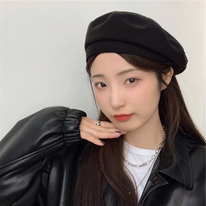 方脸适合的帽子英伦