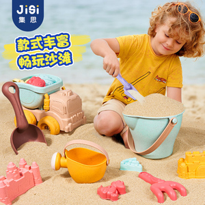 儿童沙滩玩具套装玩沙子工具宝宝海边沙漏铲子桶玩沙池戏水挖土车