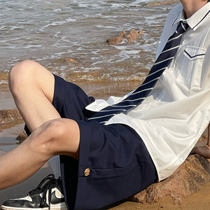 dk男生制服短裤