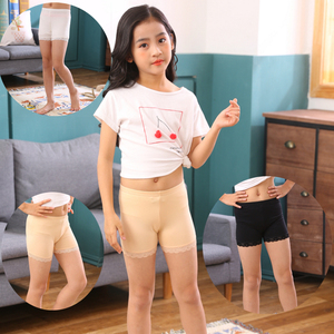 黑色安全裤跳舞女童拉丁安全裤小女孩内裤头儿童打底宝宝短裤夏季