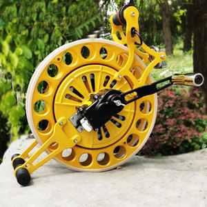 胜利风筝轮工厂直销四挡变速带刹车防倒转放特大型风筝专用背带轮