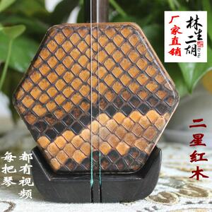 陆林生二胡二星红木专业演奏二胡厂家直销视频选琴
