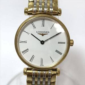 日本代购 longines浪琴 二手中古 石英表 钢带 女士手表 88新包邮