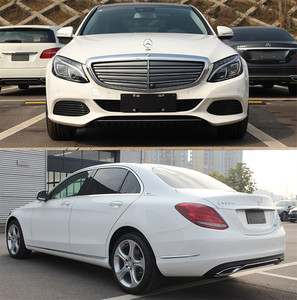 适用奔驰c180前后保险杠装饰亮条c200车门防撞饰条c260c300立标款