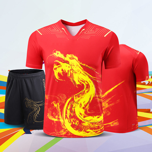 中国龙之队2021东京运动服装乒乓球服队服陈梦马龙国家队比赛球衣
