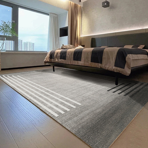 沙发前面的地毯效果图图片