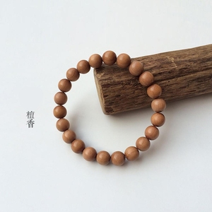 禅香木珠手链男
