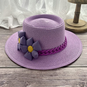 紫色小礼帽
