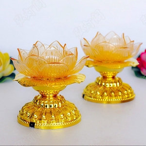 莲花灯佛供灯荷花两用