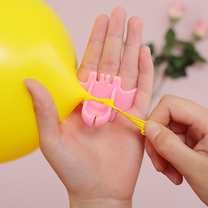 创意生日派对布置用品乳胶气球快速打结器懒人绑扎气球道具不伤手