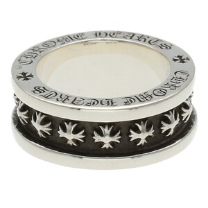 (售罄) 日本直邮 二手 chrome hearts 克罗心 925纯银戒指 7号