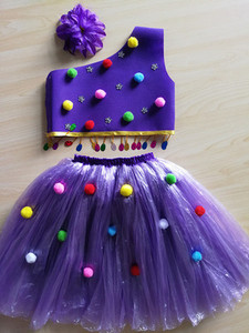 环保亲子服装儿童时装秀diy废旧材料手工制作衣服幼儿园女孩走秀