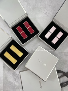 tom ford 汤姆福特 tf口红唇膏2支礼盒 粉管03/69 红樱桃/金银管