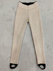 宝思婷1008羊毛织片女士中厚无痕一体保暖打底裤高腰踩脚棉裤1009