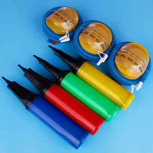 手推式打气筒气球充气便携式脚踩打气泵针尾长条气球玩具充气筒