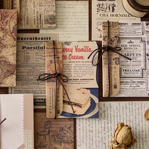 复古手帐素材旧报纸