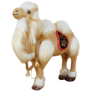 新疆丝绸之路沙漠之舟毛绒玩具骆驼新疆旅游纪念品骆驼布偶玩偶