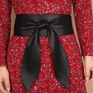 宽腰封女裙腰带时尚百搭配饰装饰连衣裙子风衣大衣收腰皮带夏打结