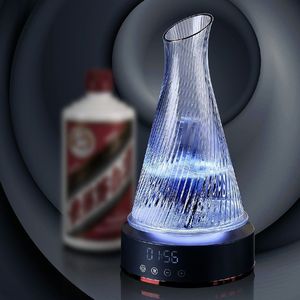 拓璞白酒分酒器酱香醇酒器水晶红酒创意家用高档电子醒酒器