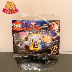 lego乐高 超级英雄系列30453惊奇队长与尼克弗瑞 拼砌包