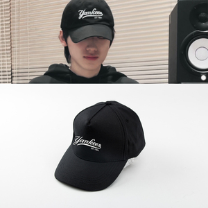 宋亚轩同款帽子 时代少年团鸭舌帽yankees字母棒球帽应援后援男女