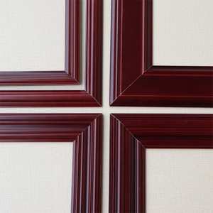 实木线条装饰木线条新中式电视背景墙客厅沙发边框造型线黑棕红棕