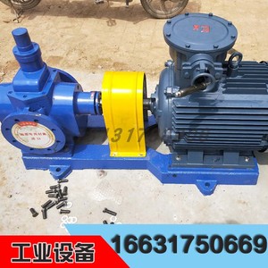 YCB10/0.6圆弧齿轮泵稀油站高压防爆柴油泵380V电动大粘度齿轮泵