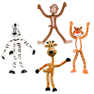 铁丝动物猴子梅花鹿扭曲变形公仔有趣减压整蛊儿童玩具六一礼物