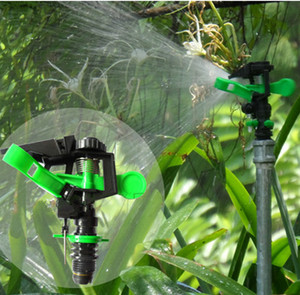 4分塑料摇臂水鸟喷头180 360度自动旋转加湿草坪园林灌溉蔬菜喷水