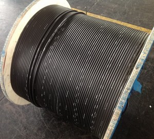 汉维16芯层绞式gyta室外单模光缆光纤线 汉维国标粗线径0.8铠装黑