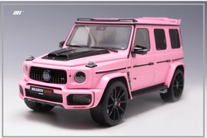 motorhelix mh成品1:18巴博斯brabus800树脂限量汽车模型粉色收藏