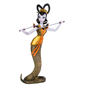 美影正版 经典国漫葫芦娃兄弟手办模型公仔玩偶摆件蛇精漫屋出品