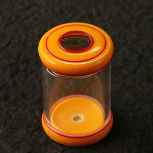 沪上名家曹旭升本工制作有机材料蝈蝈罐60直径鸣虫器具收藏文玩