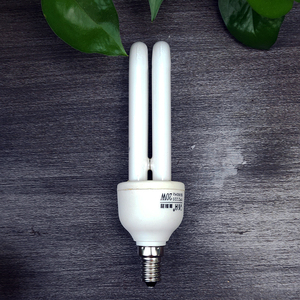 E14小螺口节能黄白光非led三基色荧光灯台灯吊灯专用光源2U型灯管