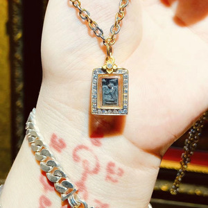 泰国特色正品真品 龙婆塔2505招财女神 男女迷你模项链吊坠