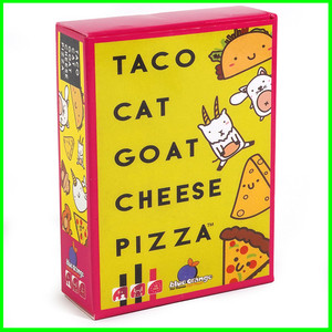 全英文版火腿披萨家庭聚会游戏卡片Taco c-at Goat Cheese Pizza