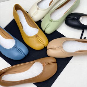 mm6丑萌分趾鞋女tabi平底马蹄鞋春秋冬芭蕾舞鞋休闲鞋女单鞋舞蹈