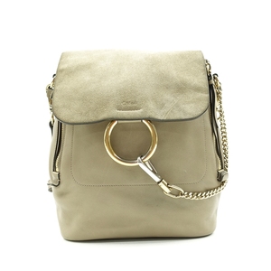 深圳水木石淘宝小竹子二手 chloe/蔻依mini faye mini双肩包 98新