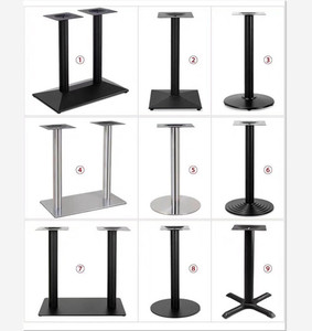桌架桌脚铸铁餐桌脚餐台脚桌腿铁艺脚架子桌支架吧台脚高度定制