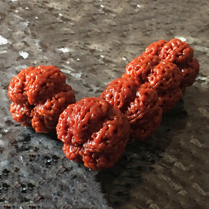 金刚菩提子机刷包浆手串