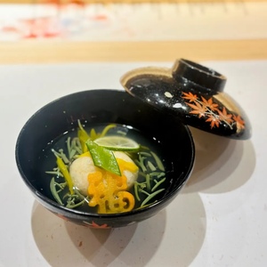 日式味增汤盖碗日韩料理餐厅吸物碗塑料餐具汤碗饭碗红黑色龟甲壳
